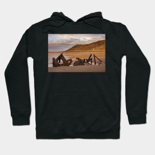 Vennerne Wreck, Rhossili Bay Hoodie